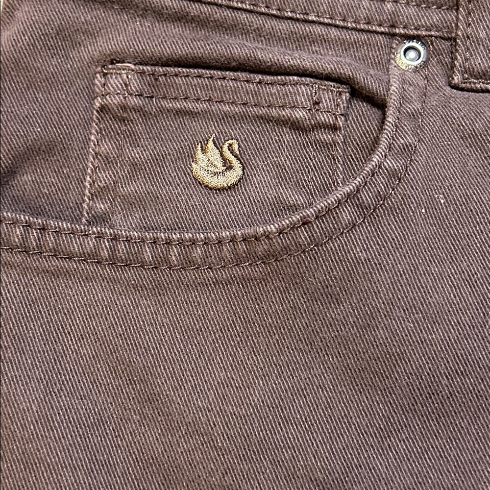Gloria Vanderbilt Brown Women’s Biker Shorts - Picture 5 of 8